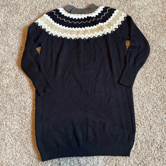 Ann Taylor Fair Isle sweater dress - Picture 3 of 6